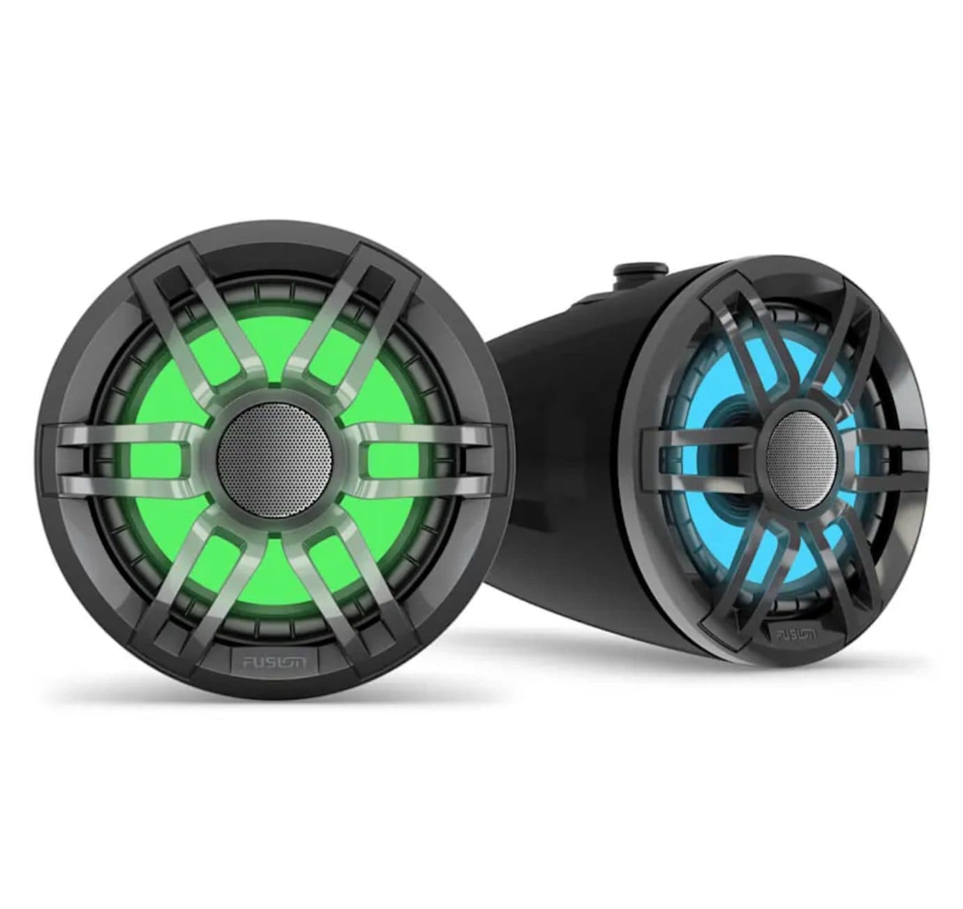 Bocinas Marinas de 6.5 pulgadas con LED RGB 200w Negras Fusion® XS GARMIN