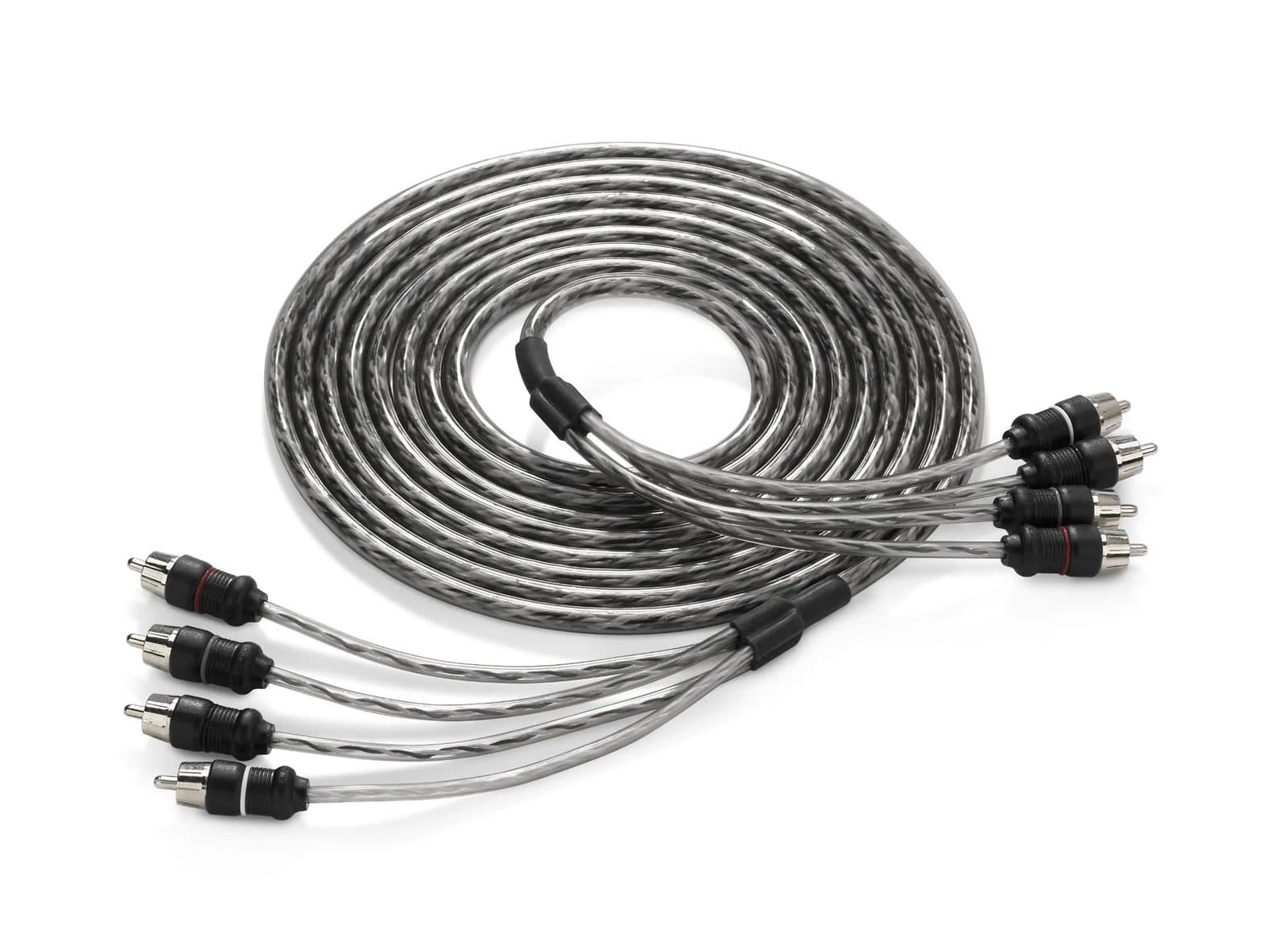 Cable RCA Transparente de 4 Canales JL AUDIO
