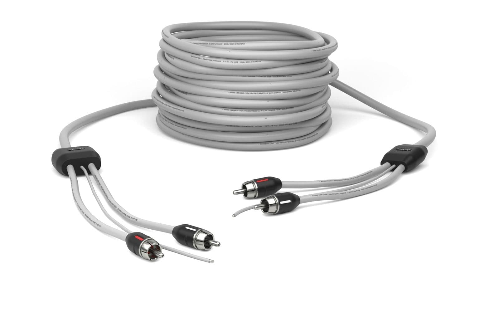 Cable RCA Marino Blanco de 2 canales HMLC2 Hertz