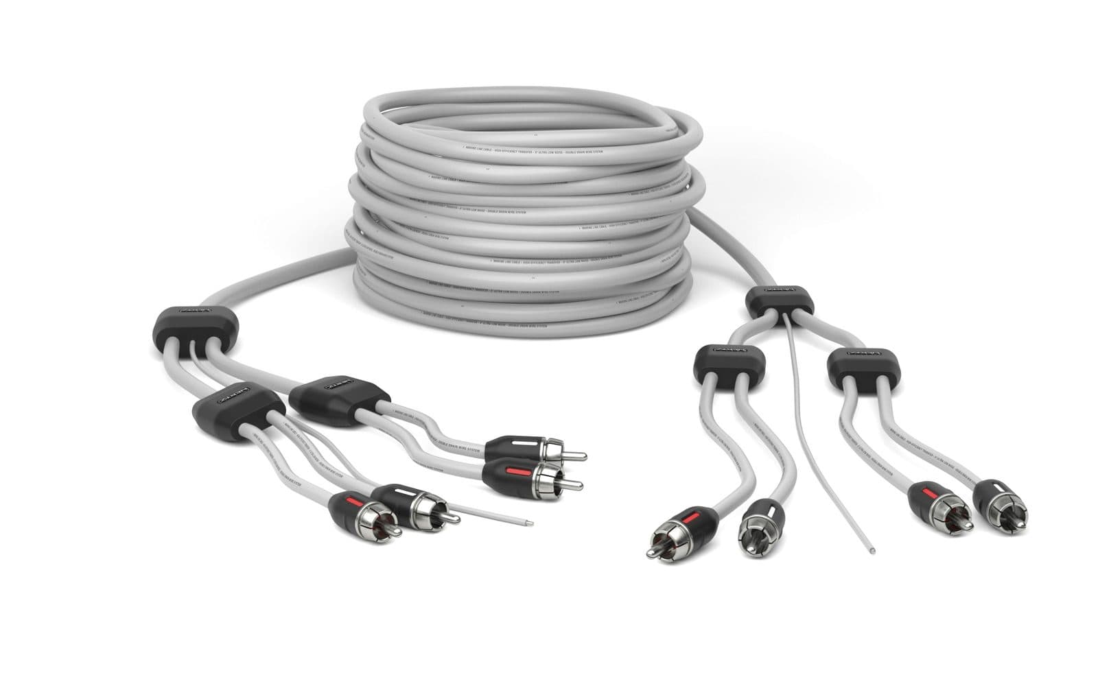 Cable RCA Marino Blanco de 4 canales HMLC4 Hertz