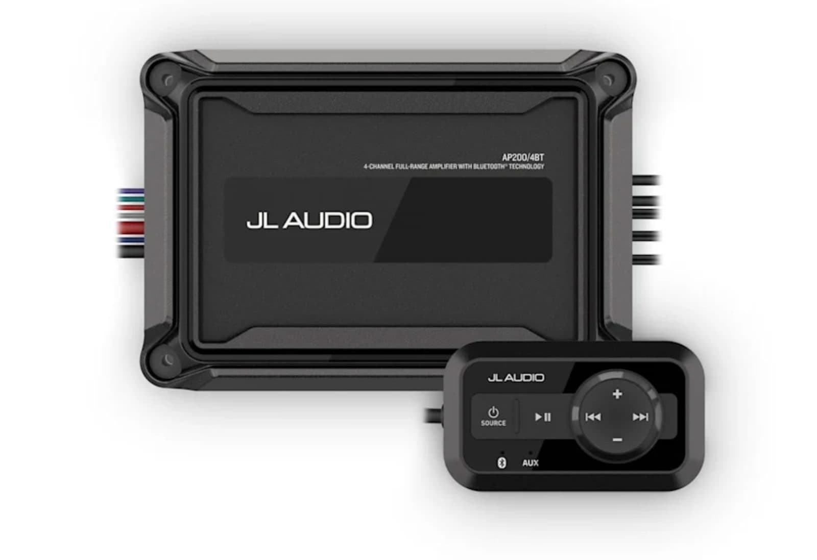 JL Audio AP200/4BT Amplificador Marino Bluetooth® de 4 Canales 200W RMS
