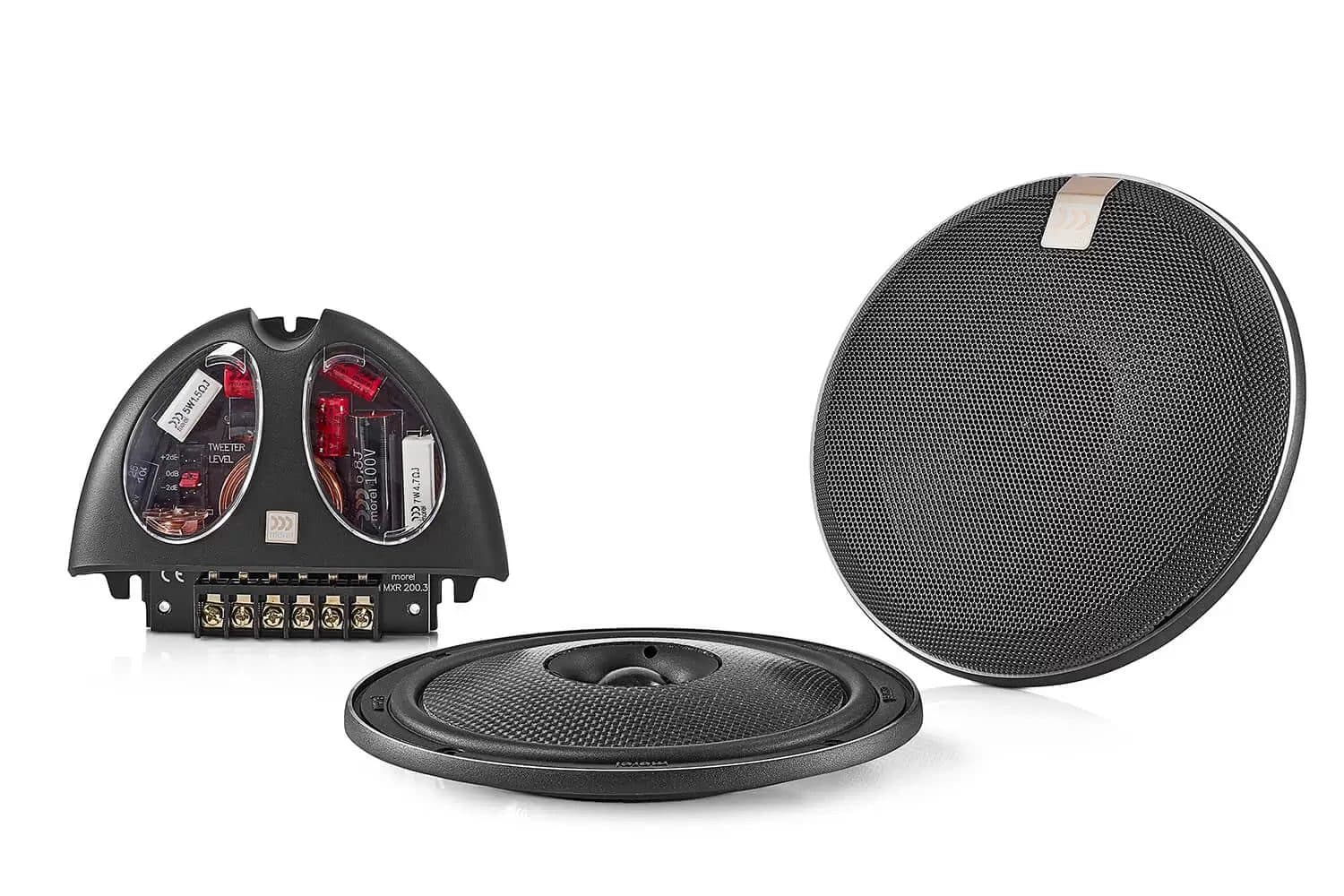 Set de Medios de 6.5" 2 Vias Virtus Nano Carbón Integra 62 MOREL