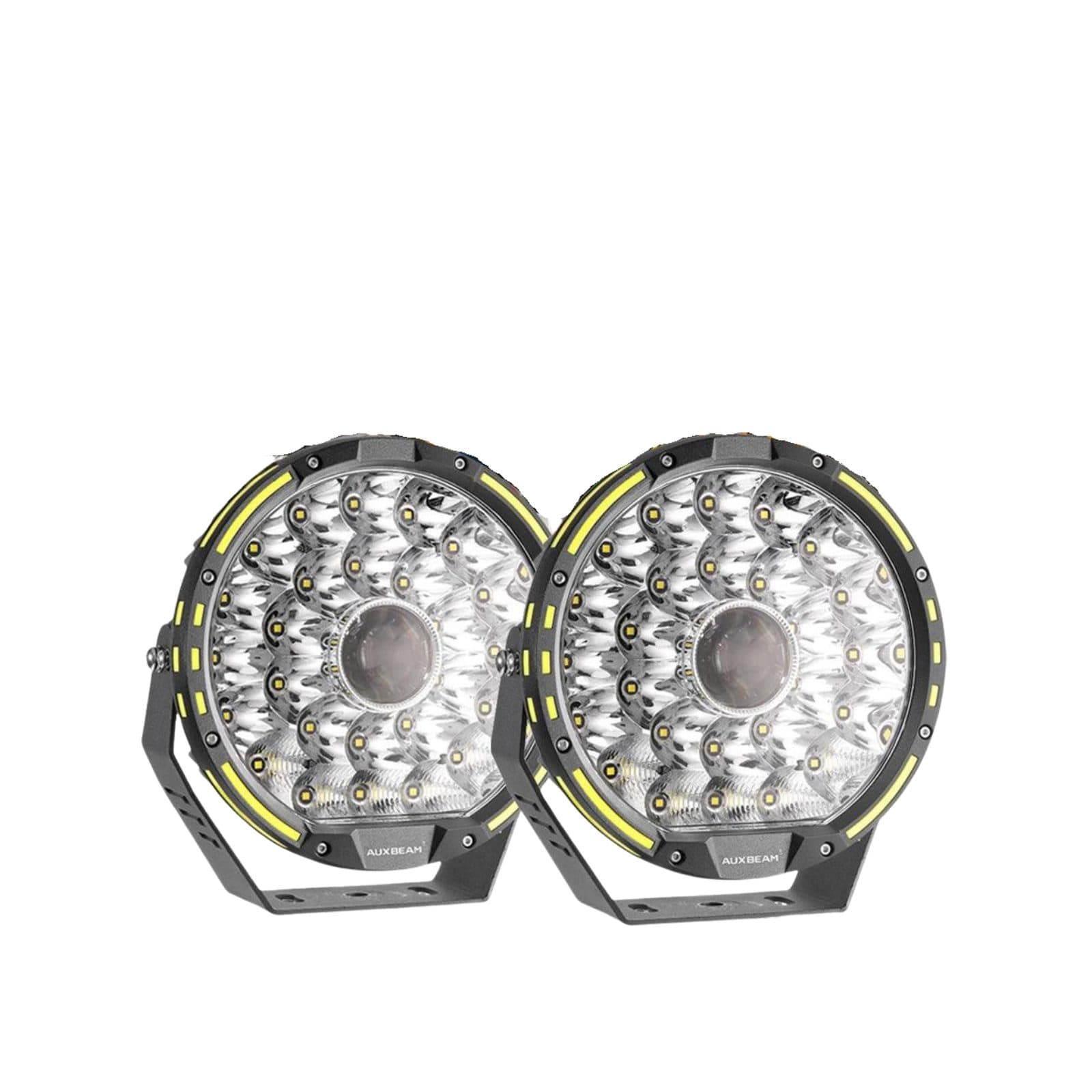 Par de Luces LED 360-PRO de 9 pulgadas 270W Auxbeam