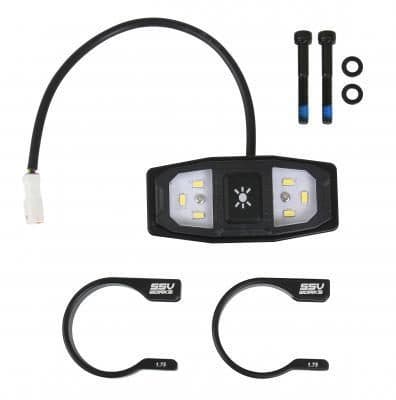 Luz para Techo de UTV con abrazaderas de 1.75 pulgadas 180-UDLM-175 SSV WORKS