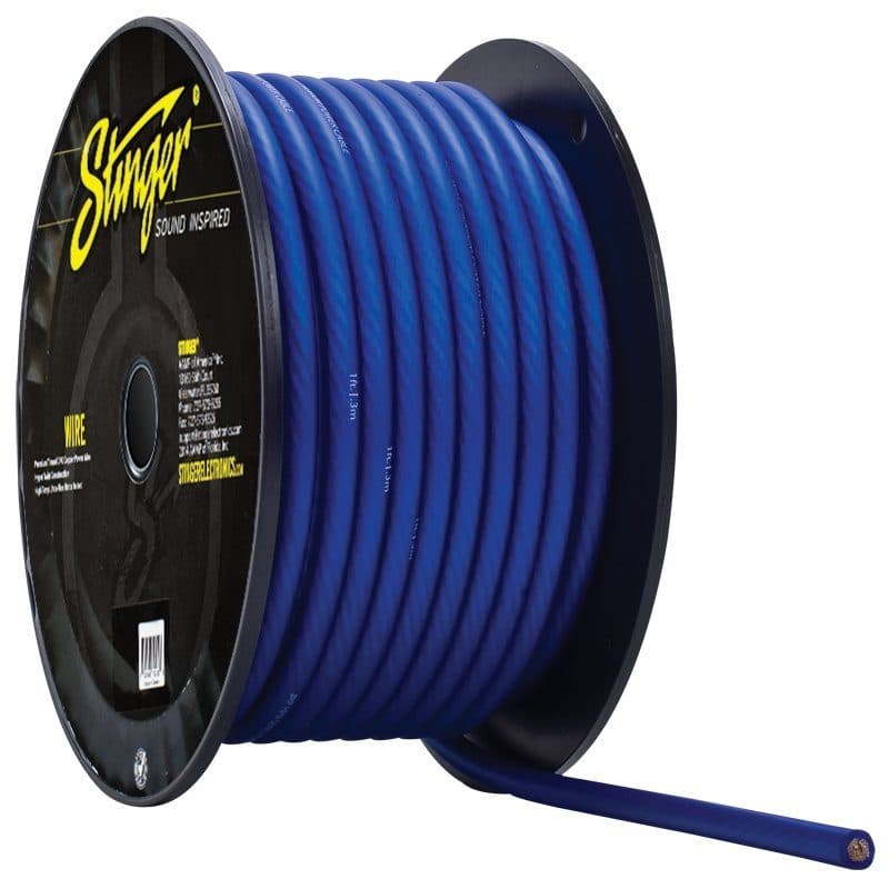 Rollo de Cable de Corriente/ Alimentacion Calibre 4 100 Pies STINGER