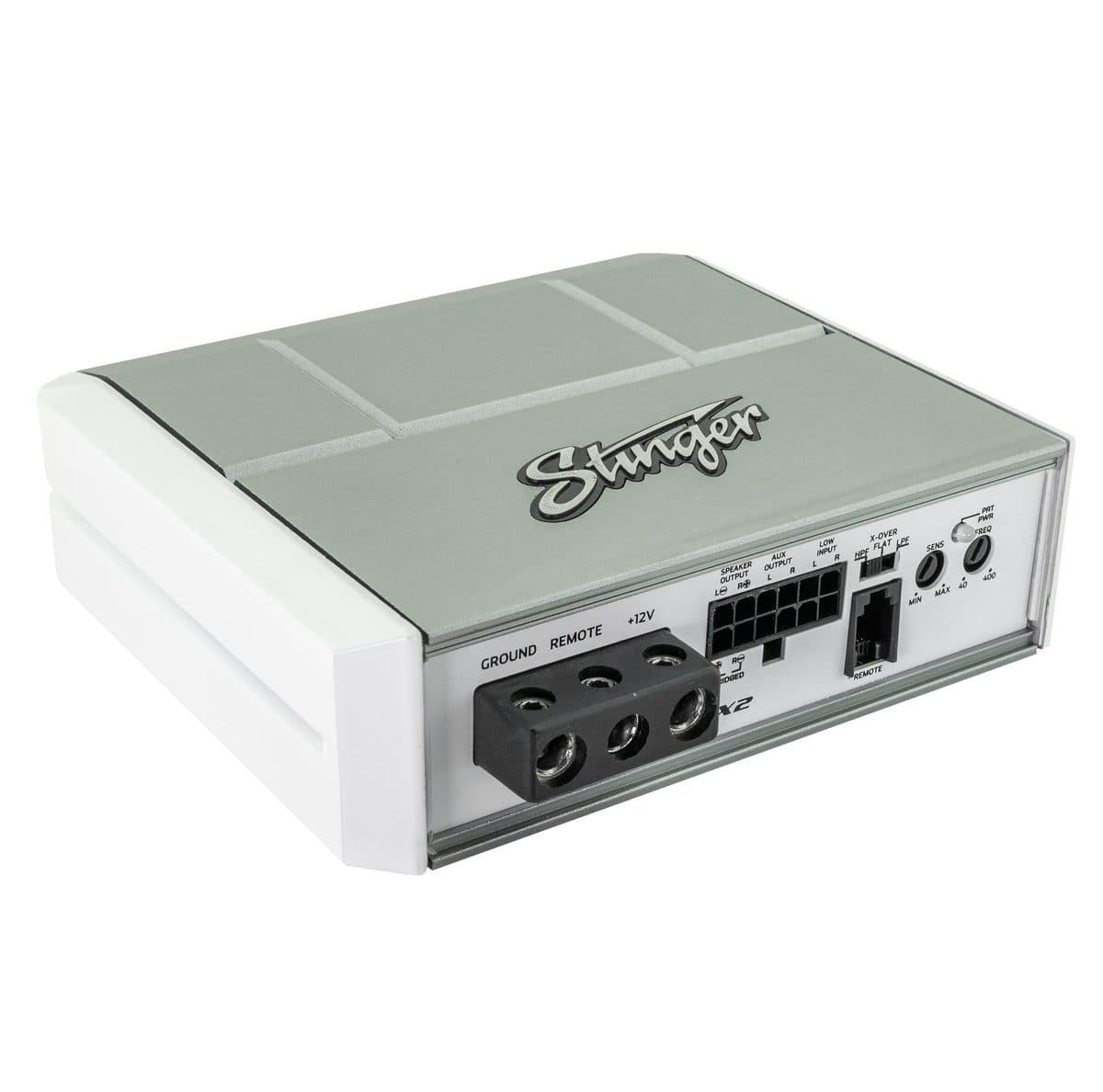 Amplificador Marino Micro de 2 Canales 350w STINGER