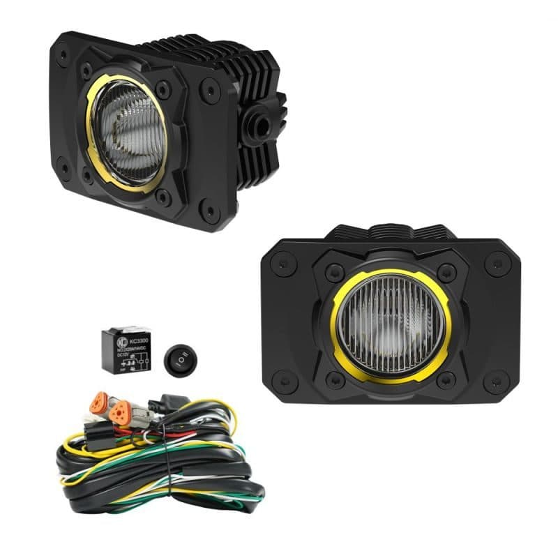 Kit de Luces FLEX ERA 1 de Respaldo de Montaje Empotrado KC HILITES